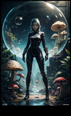 Φουτουριστική φυτά Μια ανατροπή επιστημονικής φαντασίας στη βοτανική μοντέλο