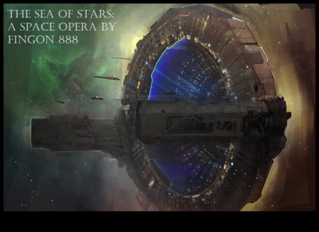 Galactic Caravans A Voyage to the Stars οδήγησε διαστημικό σκάφος υπερσύγχρονο